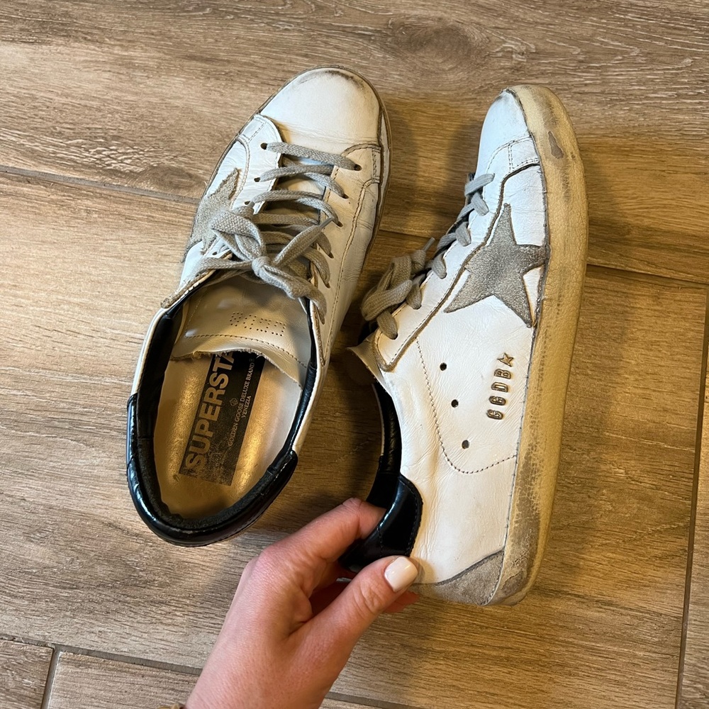 Golden Goose Superstar leather sneakers